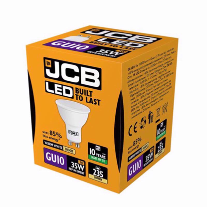 Picture of JCB LED BULB WARM WHITE GU10 3W/35W