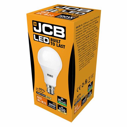 Picture of JCB LED W/W GLS BC 15W EACH