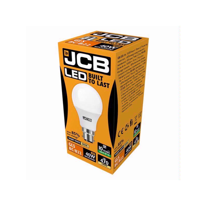 Picture of JCB LED W/W GLS BC 6W EACH