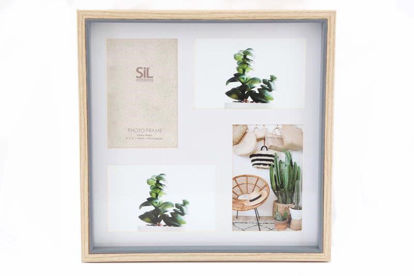 Picture of MULTI PHOTO FRAME 4X6 32CM