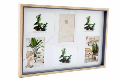 Picture of MULTI PHOTO FRAME 4X6 49CM