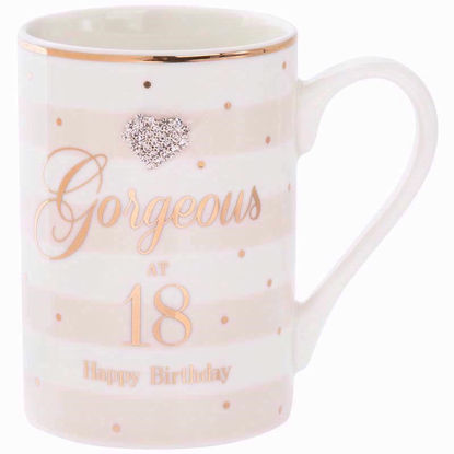 Picture of BIRTHDAY MUG MAD DOTS HAPPY18TH