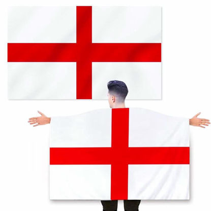 Picture of ENGLAND ST GEORGE BODY FLAG 150 X90 CM