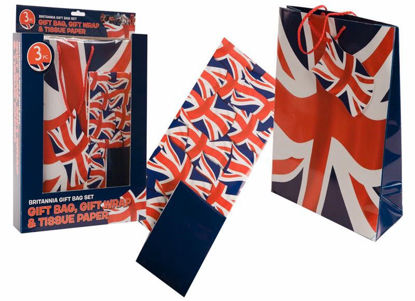Picture of UNION JACK GIFT 3 BAG D000