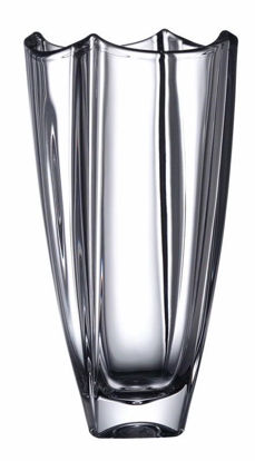 Picture of GALWAY DUNE CRYSTAL SQUARE VASE 12 INCH