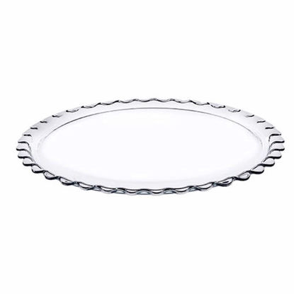 Picture of PB GLASS PATISSSERIE PLATE 37CM