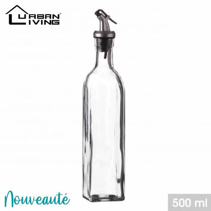 Picture of GLASS OIL BOTTLE 500ML