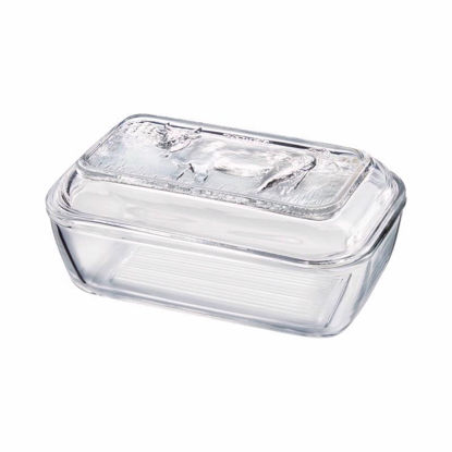 Picture of COW BUTTER DISH - GLASS