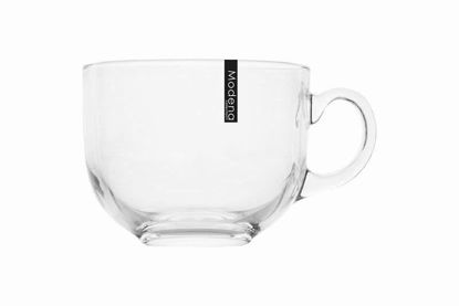 Picture of GLASS MUG PLAIN CLEAR 15OZ