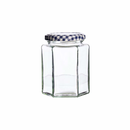 Picture of KILNER HEXL TWIST TOP JAR GLASS 280ML
