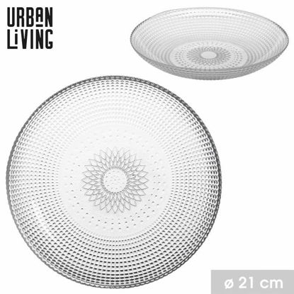 Picture of URBAN LIVING GLASS DEEP PLATE 21CM D000