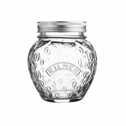 Picture of KILNER GLASS STRAWBERRY PRESERVE JAR 0.4 L