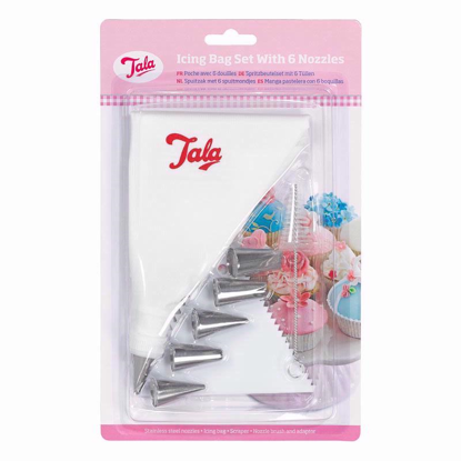 Picture of TALA ICING BAG SET W/6 NOZZLES/SCRAPER