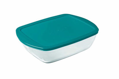Picture of PYREX COOK & STORE RECTANGL DISH & LID .35LTR