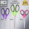 Picture of TAYLORS EYE COLOURED SCISSORS BLOCK SET 3PCS