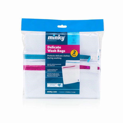Picture of MINKY WASH BAG 2 PACK DELICATE