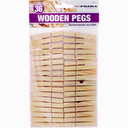 Picture of PRIMA PEG WOODEN CLOTH 36 PEGS
