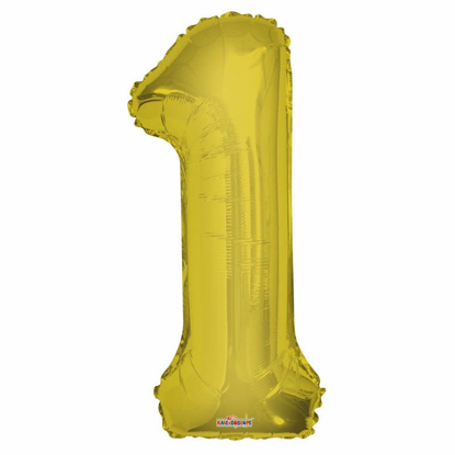 Picture of APAC FOIL BALLOON GOLD 34INCH 1
