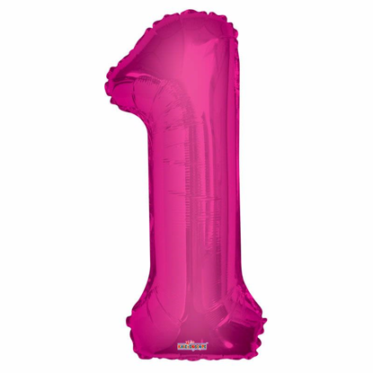 Picture of APAC FOIL BALLOON PINK 34INCH 1