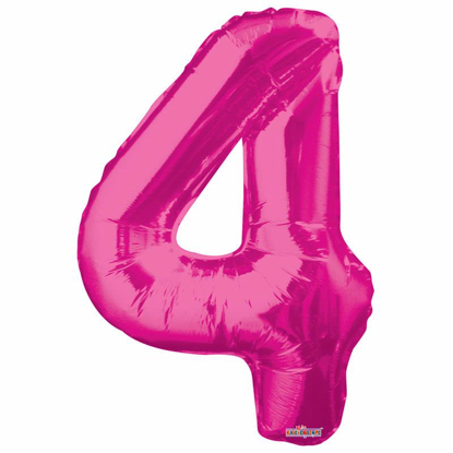 Picture of APAC FOIL BALLOON PINK 34INCH 4