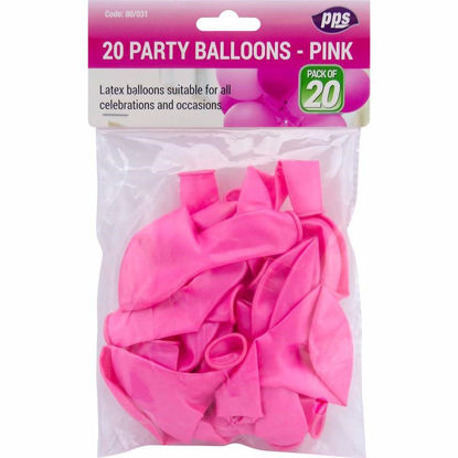 Picture of BALLOONS PINK 20