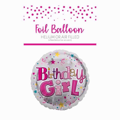 Picture of FOIL BALLOON BIRTHDAY GIRL