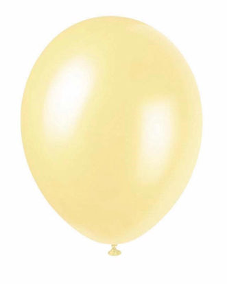 Picture of UNIQUE BALLOON PEARLISED IVORY PEARL 8