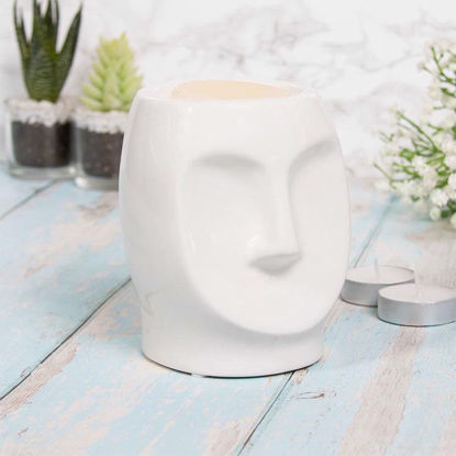 Picture of WAX/OIL WARMER FACE WHITE D000