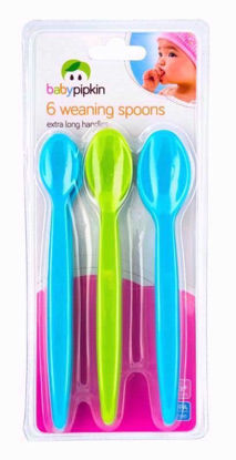Picture of BABY PIPKIN 6 BABY WEANING SPOONS