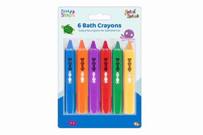 Picture of FIRST STEPS BATH 6 CRAYONS