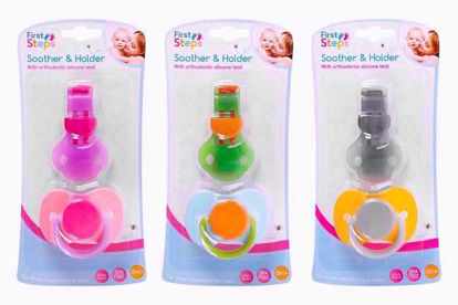 Picture of FIRST STEPS SOOTHER WITH HOLDER