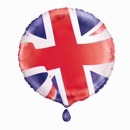 Picture of UNION JACK FOIL BALLOON 18INCH