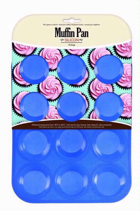 Picture of SILICON BAKE MUFFIN PAN 12CUP