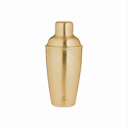 Picture of VINERS BARWARE COCKTAIL SHAKER 500ML GOLD