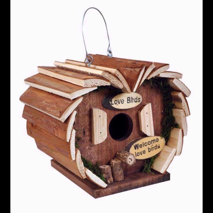 Picture of KINGFISHER WOODEN BIRD HOTEL