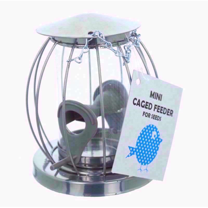 Picture of WILD BIRD MINI CAGED SEED FEEDER