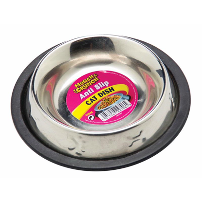 Picture of MUNCH CRUNCH ANTI SKID CAT BOWL S/S 150ML