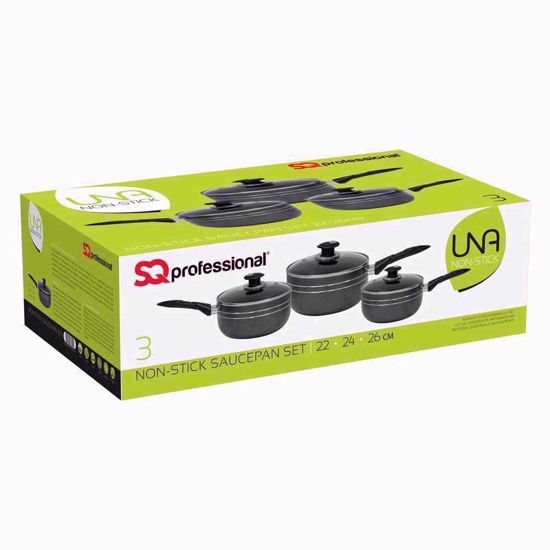 Picture of PRO COOK N/S SAUCEPAN 22/24/26 CM