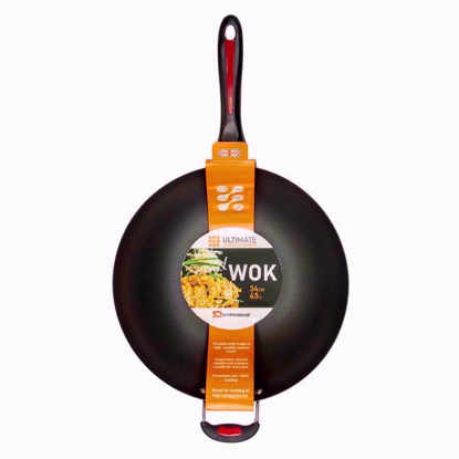 Picture of PRO COOK ULTIMATE CARBON STEEL WOK 34CM