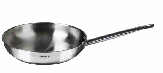 Picture of PYREX MASTER STAINLESS STEEL FRYING PAN 24CM