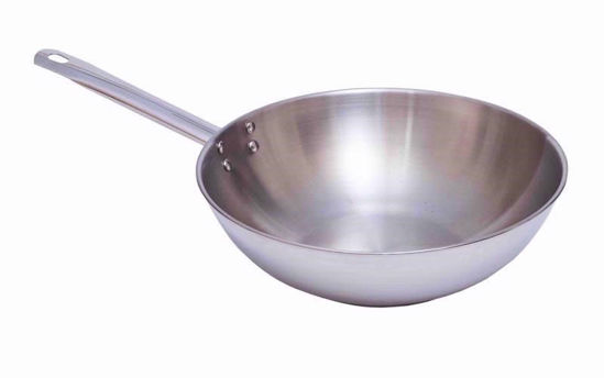 Picture of PYREX MASTER STAINLESS STEELWOK 28CM