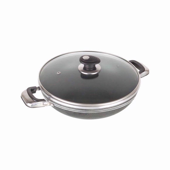 Picture of UNA DOUBLE HANDLE N/S WOK 24CM