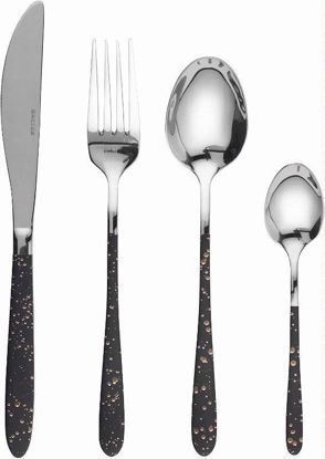 Picture of SALTER MARBLE GOLD CUTLERY SET 16PC