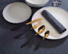 Picture of SALTER NOIR GOLD CUTLERY SET 16PC
