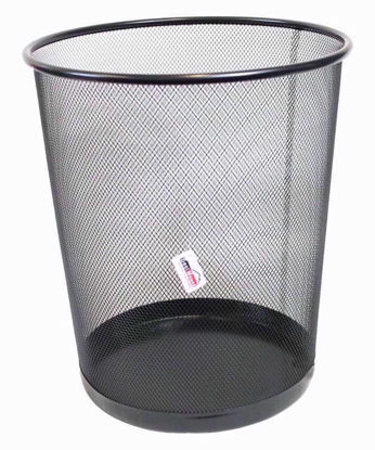 Picture of METAL WASTE PAPER BASKET ROUND LARGE
