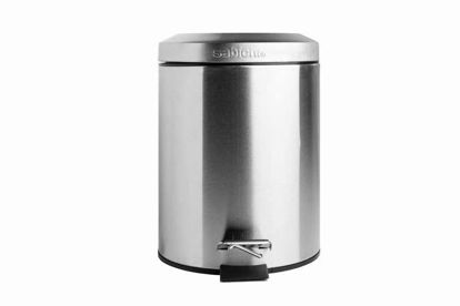 Picture of SS SOFT CLOSE SS PEDAL BIN 5L