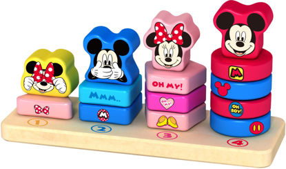 Wooden Mickey Mouse Counting Stacker1