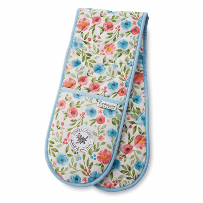 Picture of Cooksmart Double Oven Glove Country Floral