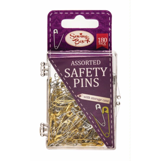Picture of Sewing Box Safety Pins 180
