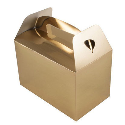 Metallic Gold Party Boxes